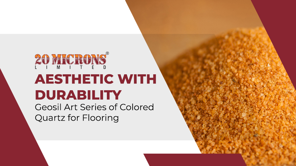 Aesthetic with Durability – Geosil Art Series of Colored Quartz for Flooring