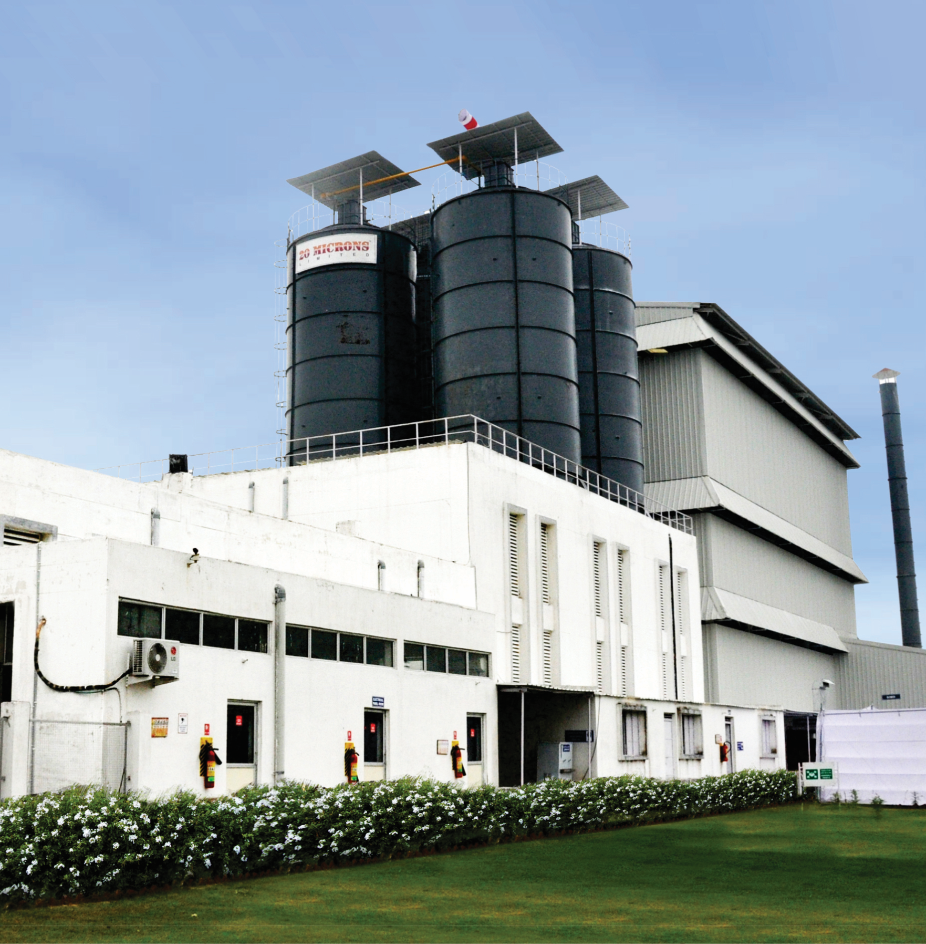 20 Microns mineral mining and processing plant