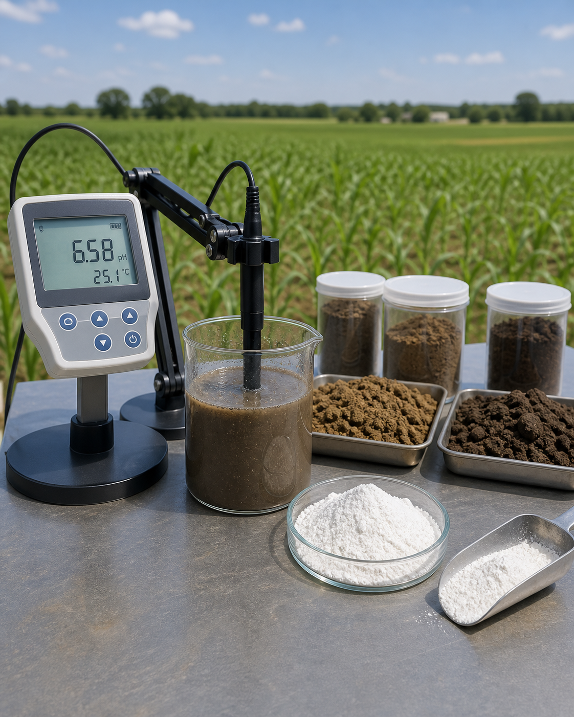 pH adjuster in agrochemical formulations